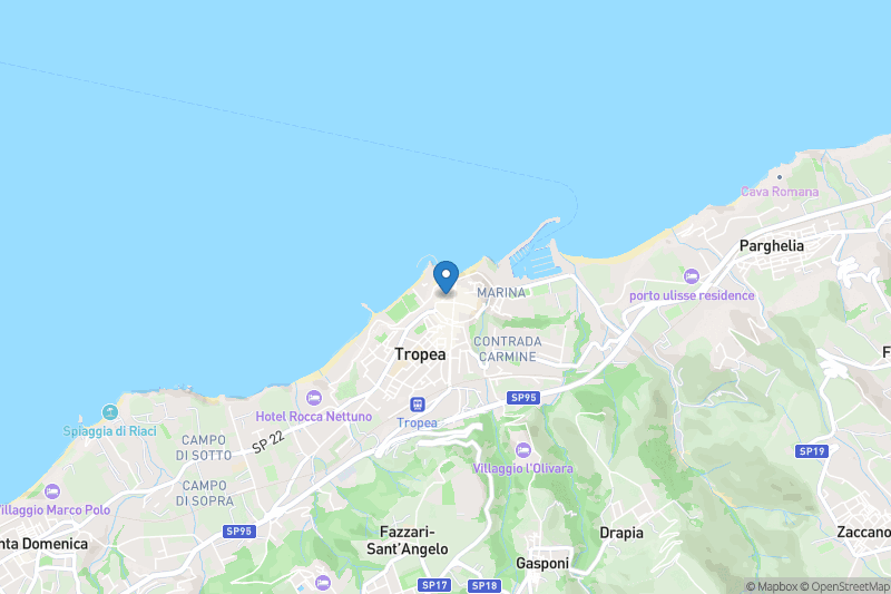 Piccola Università Italiana - Tropea - Open Street Map