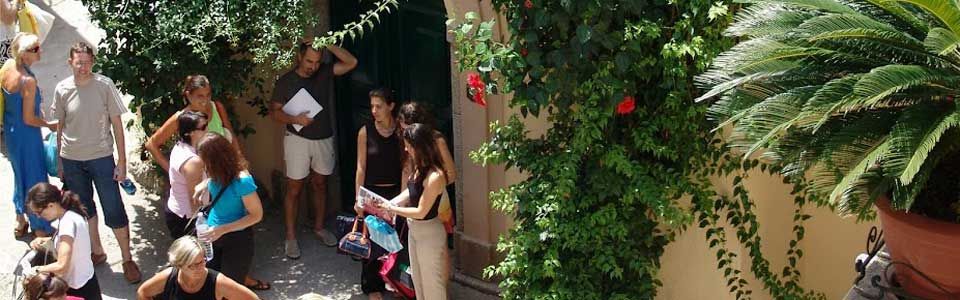 Schulhof der Piccola Università Italiana